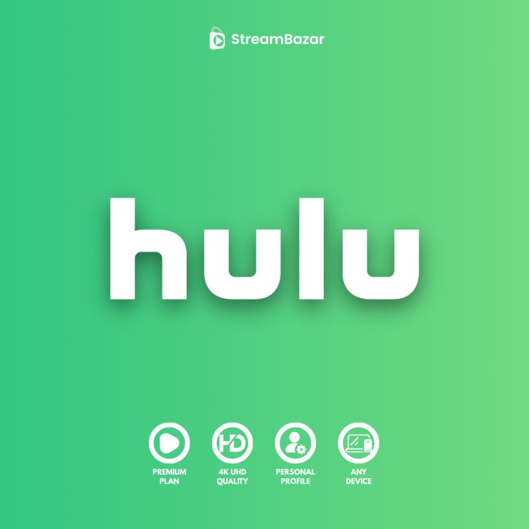 Hulu Premium Account Bangladesh - 4K UHD Streaming via Stream Bazar