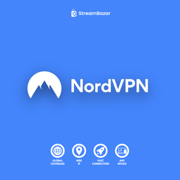 NordVPN Premium Subscription Bangladesh - Secure IP & Fast Connection via Stream Bazar