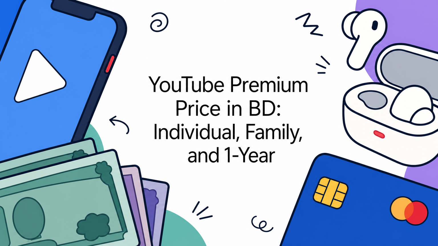 YouTube Premium Price in BD: Individual, Family, and 1-Year