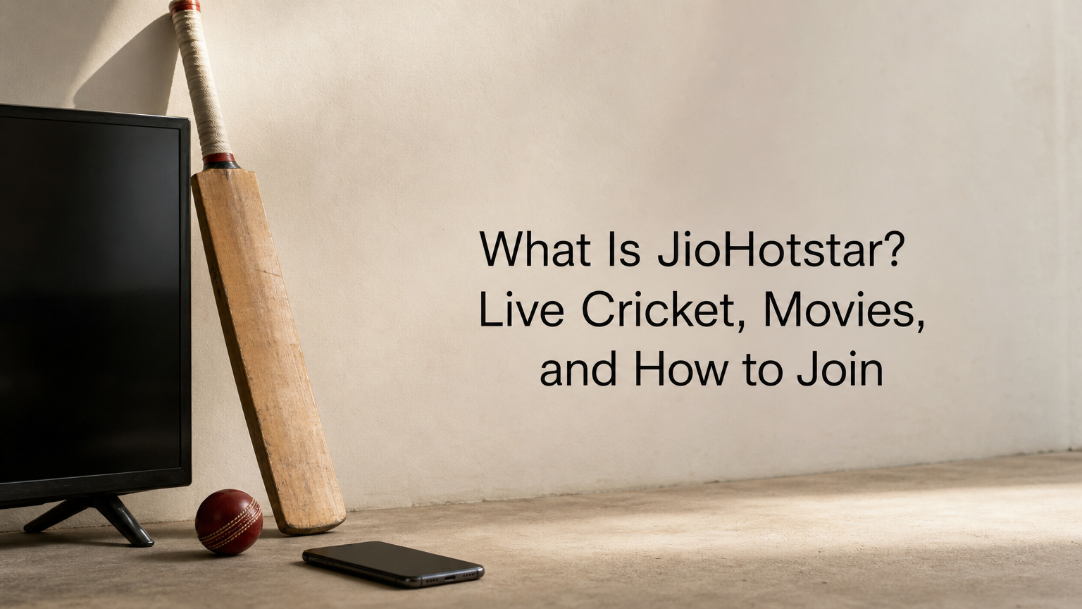 What Is JioHotstar? Live Cricket, Movies, and How to Join